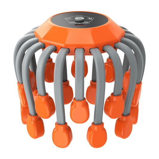 NeuroCalm™ Multi-Point Scalp Massager – Electric Electric Head Stimulation Device with Stress & Tension Relief Nodes
