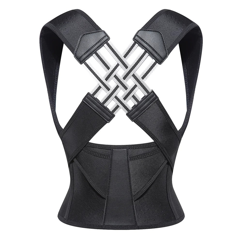 AlignBrace™ Ergonomic Posture Corrector – Adjustable Upper Back & Shoulder Support Clavicle Brace