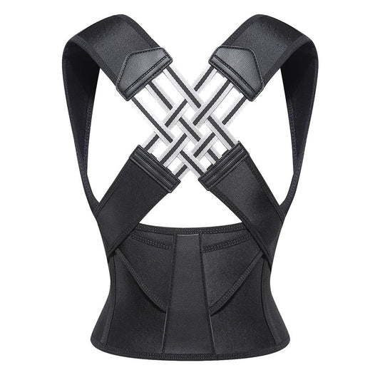 AlignBrace™ Ergonomic Posture Corrector – Adjustable Upper Back & Shoulder Support Clavicle Brace