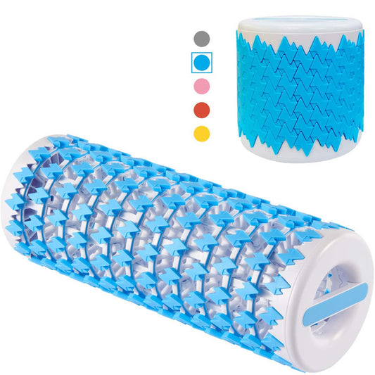 FlexiRoll™ Collapsible Deep-Tissue Foam Roller – Space-Saving Grid Trigger Point Roller for Athletic & Mobility Recovery