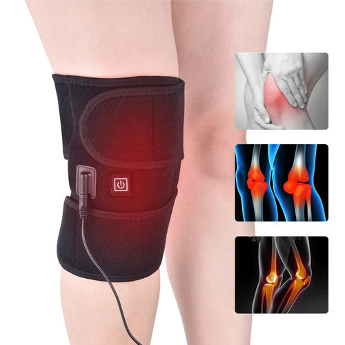 ThermoFlex™ Cordless Infrared Knee & Joint Wrap – Heated Air Compression Support Brace for Joint Stiffness & Muscle Recovery