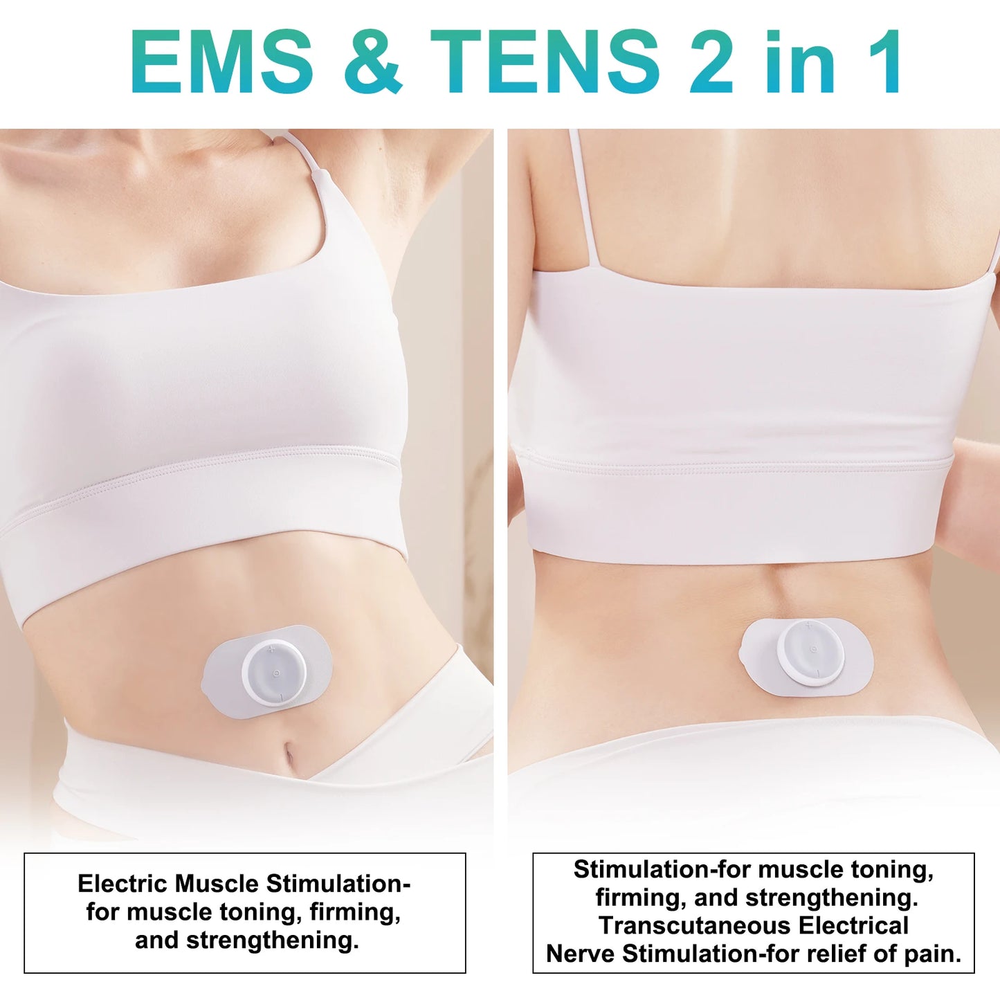 NeuroPulse™ Pocket EMS & TENS Recovery Pod – Portable Wireless Muscle Stimulator for On-The-Go Pain Relief