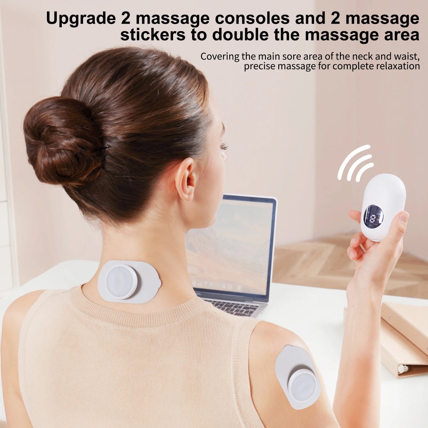 NeuroPulse™ Pocket EMS & TENS Recovery Pod – Portable Wireless Muscle Stimulator for On-The-Go Pain Relief