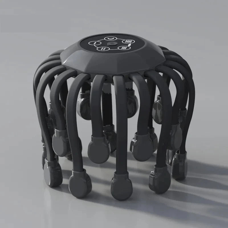 NeuroCalm™ Multi-Point Scalp Massager – Electric Electric Head Stimulation Device with Stress & Tension Relief Nodes